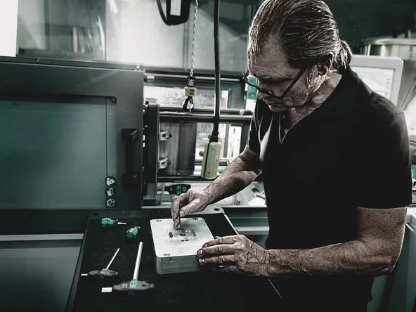 Wera 454 HF Tutma Fonksiyonlu Hex-Plus T Saplı Tornavida, 8 x 100 mm - Resim 3