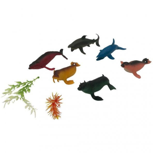 Kızılkaya Oyuncak Deniz Hayvanları Oyun Seti - 4