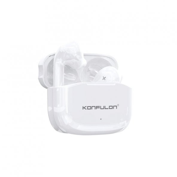Konfulon BTS13 Kablosuz Bluetooth Kulaklık  Beyaz