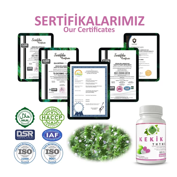 Kekik Kapsül (THYME CAPSULE) 60 Adet - Resim 5