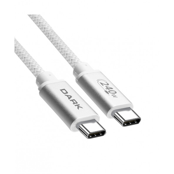Dark 1m USB Type-C 240W PD Ultra Hızlı Şarj ve 480Mbps Kablo (DK-CB-USB240PD101)