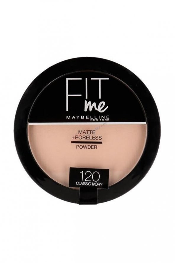 MAYBELLINE FIT ME PUDRA  120 CLASSIC IVORY EN