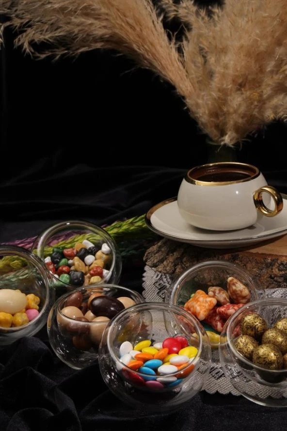 Arow PM-3127 6 Lı Çift Cidarlı Cam Sosluk Sunumluk - 2