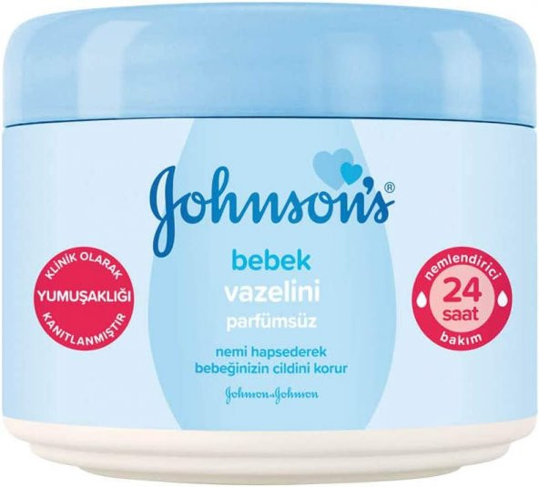 Johnsons Baby Vazelin 100ml Parfümsüz Mavi