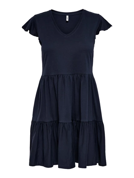 ONLY Kolsuz Kısa Elbise 15226992 - Resim 7