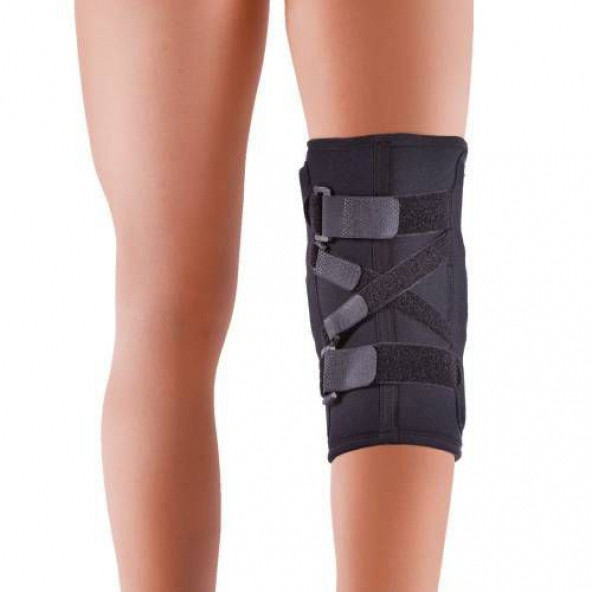 ORTHOCARE Genucare Hyperx (Çelik Eklemli Hiperekstansiyon İçin Dizlik) 6160 - 1