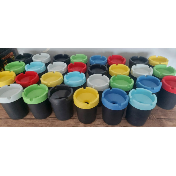 Küllük (8 Adet Gönderilecektir) (Yanmaz kokusuz renkli plastik) - 4