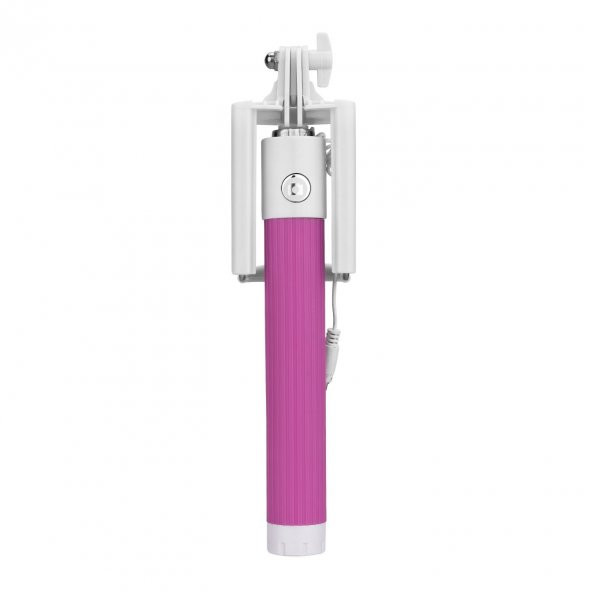 ADDISON AD-S33 KABLOLU BEYAZ / PEMBE SELFİE ÇEKİM ÇUBUĞU - 2