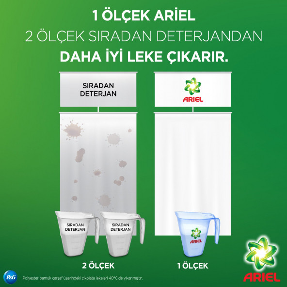 Ariel Dağ Esintisi 8 kg Beyazlar için Toz Deterjan - 2