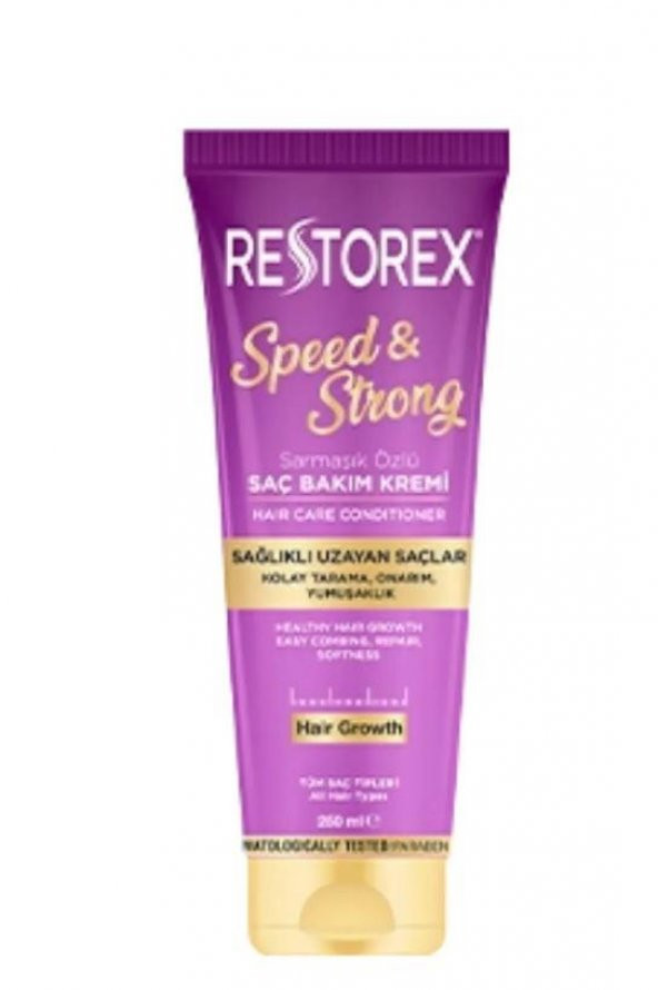 Restorex Speed & Strong Saç Kremi 250 Ml