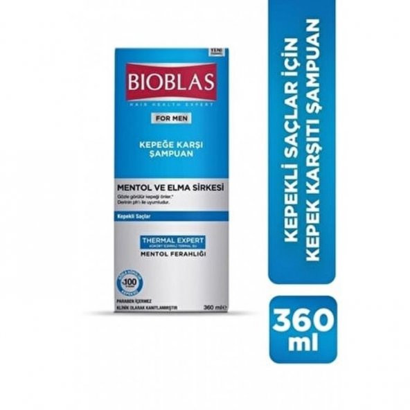 Bioblas Thermal Expert Men Kepeğe Karşı Şampuan 360 ml