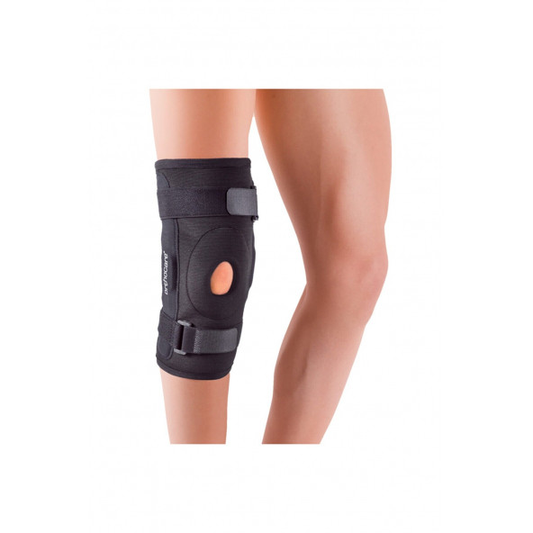 ORTHOCARE Genucare Air-x Stable (Aır-x Dokuma Çelik Eklemli Dizlik) Siyah 6750