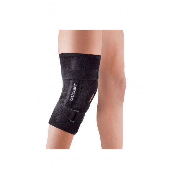 ORTHOCARE Genucare Air-x Stable (Aır-x Dokuma Çelik Eklemli Dizlik) Siyah 6750 - 3