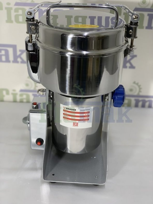 Brader Devirmeli 500 gr Öğütücü Baharat , Fındık , Fıstık Öğütme Makinesi - 6