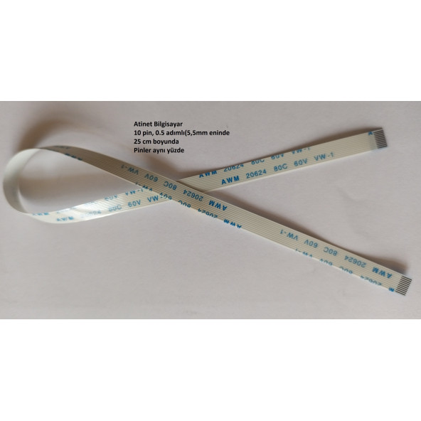 Awm 20624 80C 60V Vw1 Flex kablo 10-0.5-25A