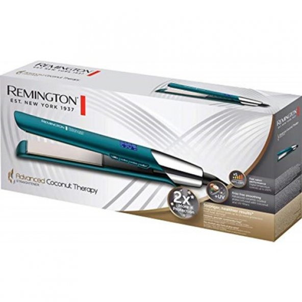 Remington Advanced Coconut Therapy Saç Düzleştirici S8648, Yeşil - 2