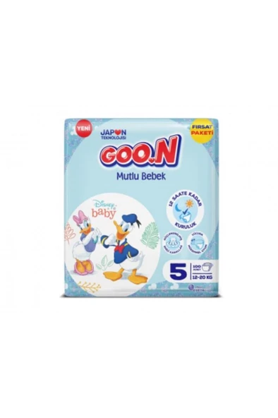 Goon Bebek Bezi 5 Numara 100 Adet