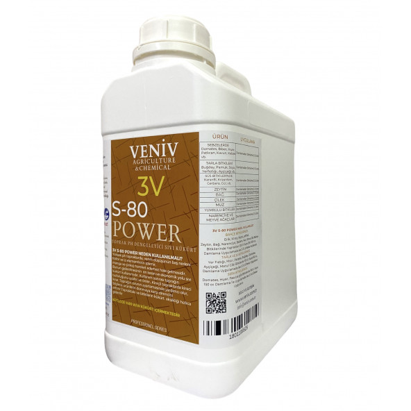 Veniv 3V S-80 Power Sıvı Kükürt 5L