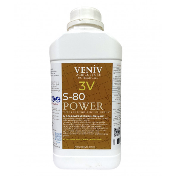 Veniv 3V S-80 Power Ph Düşürücü 5L - 2
