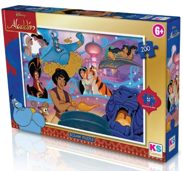 KS Puzzle 200 Parça Aladdin