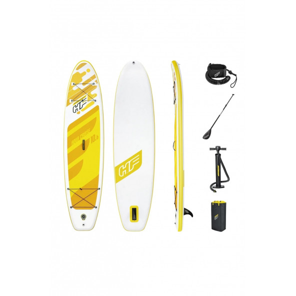 Bestway Aqua Cruıse Şişme Kano Paddle Board -çantalı Set Kürek Ve Pompa Dahil 305cm X 84cm X 12cm