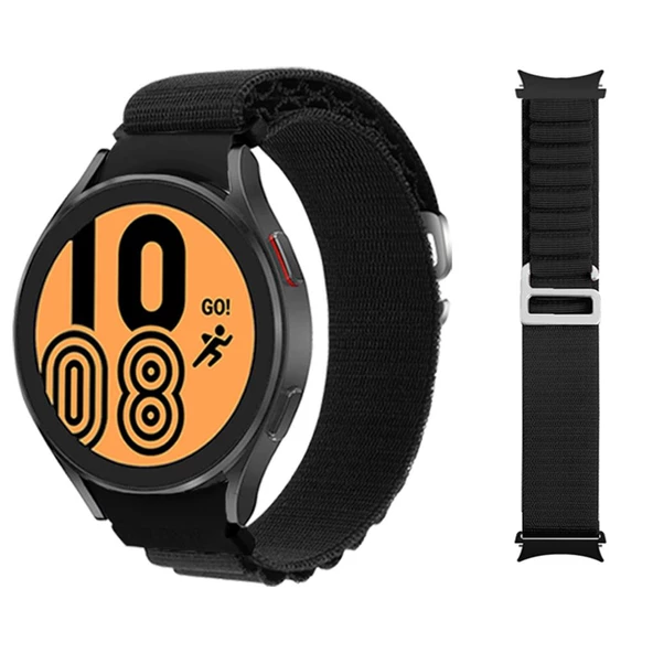 Samsung Galaxy Watch 4 5 6 7 FE 40 40 44 Classic 42 43 46 47 mm Kordon Alpine Loop Kordon - 8
