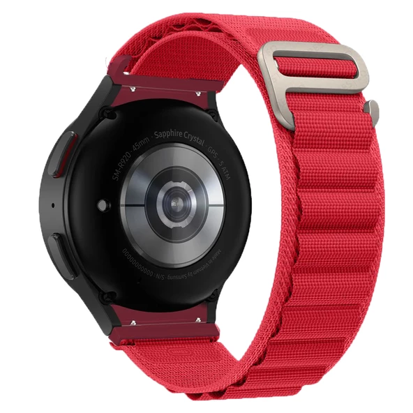 Samsung Galaxy Watch 4 5 6 7 FE 40 40 44 Classic 42 43 46 47 mm Kordon Alpine Loop Kordon - 6