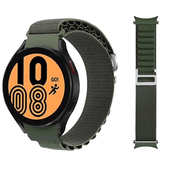 Samsung Galaxy Watch 4 5 6 7 FE 40 40 44 Classic 42 43 46 47 mm Kordon Alpine Loop Kordon - 11