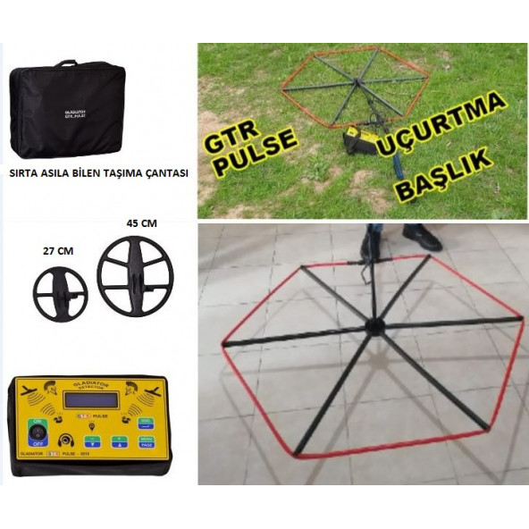GTR PULSE AYRIMLI DERİN ARAMA DEDEKTÖRÜ - 1