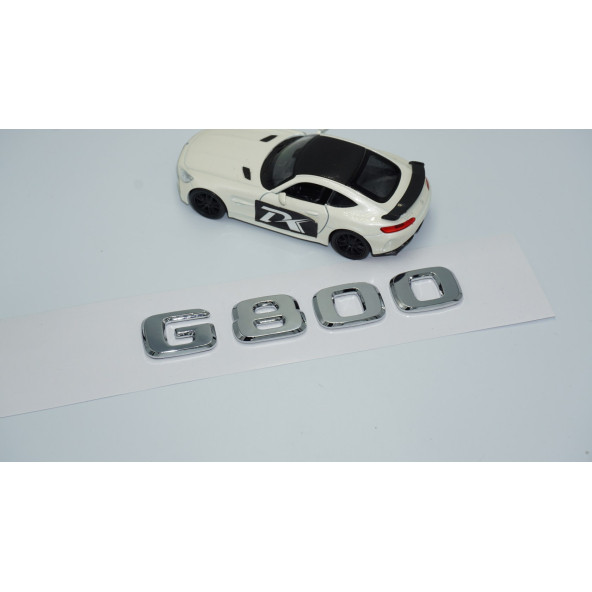 DK Tuning G 800 Bagaj Krom ABS 3M 3D Yazı Logo Benz İle Uyumlu - 2