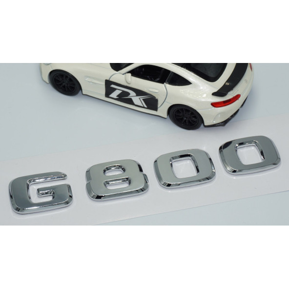 DK Tuning G 800 Bagaj Krom ABS 3M 3D Yazı Logo Benz İle Uyumlu - 3
