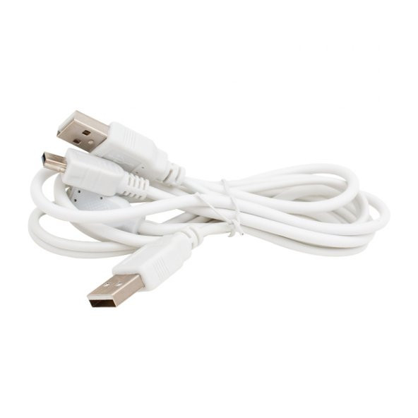 USB 2 X ERKEK - MİNİ USB 5 PİN 1.5 METRE KABLO POWERMASTER * PRIGE - 3
