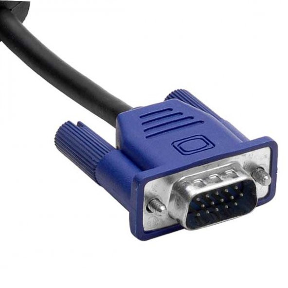 POWERMASTER VGA KABLO 15 PİN 3+6 ERKEK/ERKEK 15M KUTULU