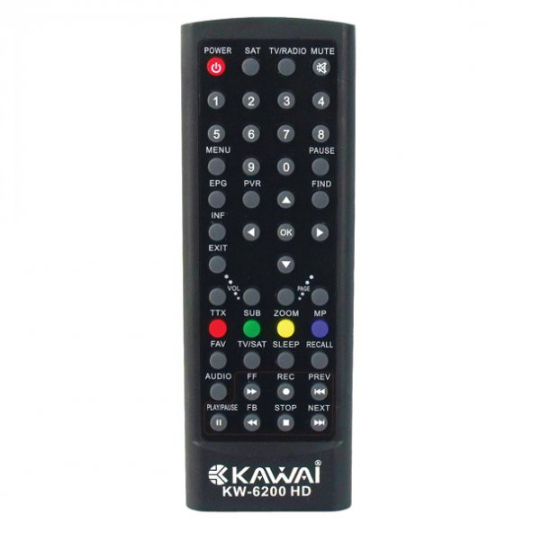 Kr Kawai Kw-6200 Hd Uydu Kumandası (31808=31533)