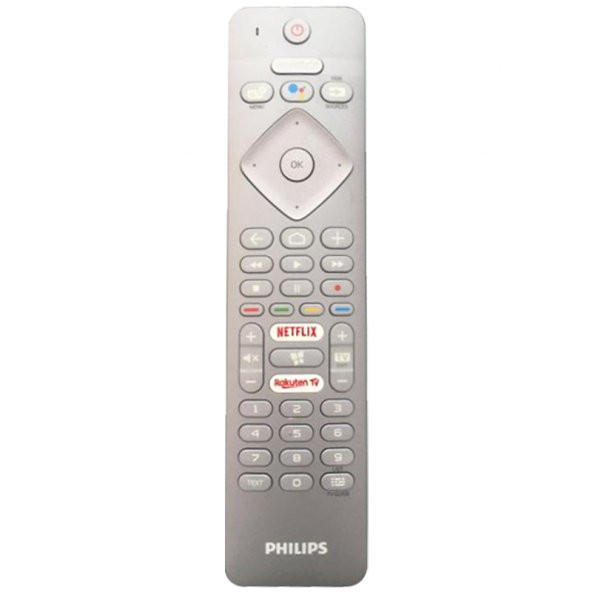 WEKO KL RC4154403/ 01R(HPH238) PHILIPS İÇİN NETFLIX+RAKUTEN TV TUŞLU SESLİ LCD*LED TV KUMANDA YAZISIZ