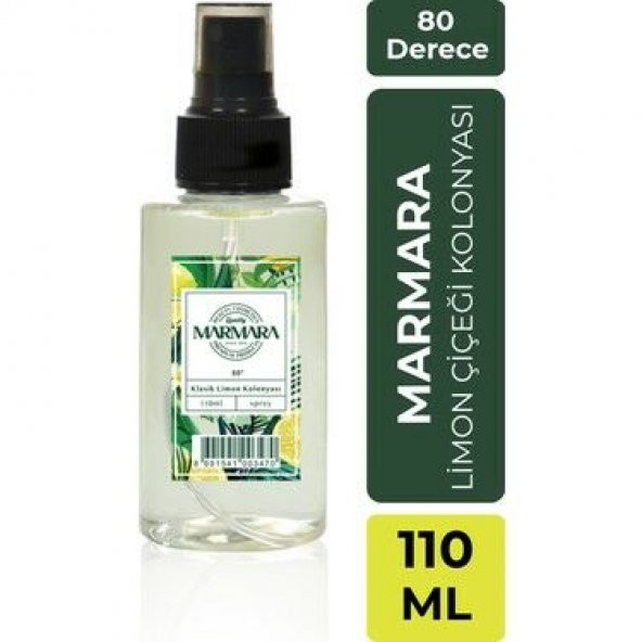 Marmara PVC Sprey Kolonya Limon 110 ml
