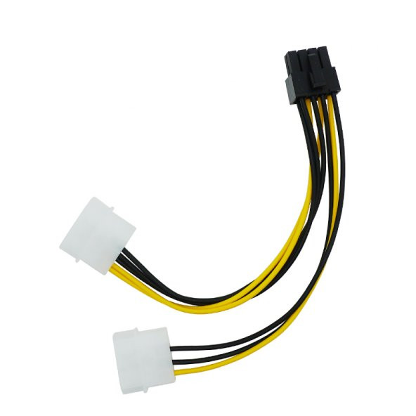 POWERMASTER HADRON HDX5504 EKRAN KARTI SATA POWER KABLO 8 PIN - 2