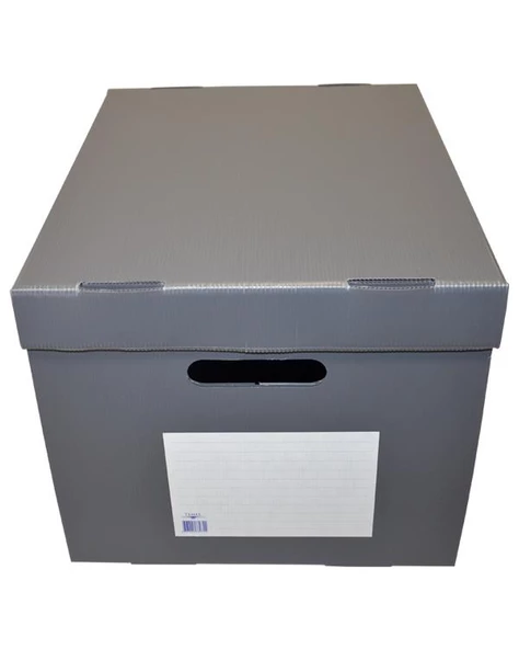 Temel Arşiv Kolisi 5'li Klasör Kapasiteli Gri - 4