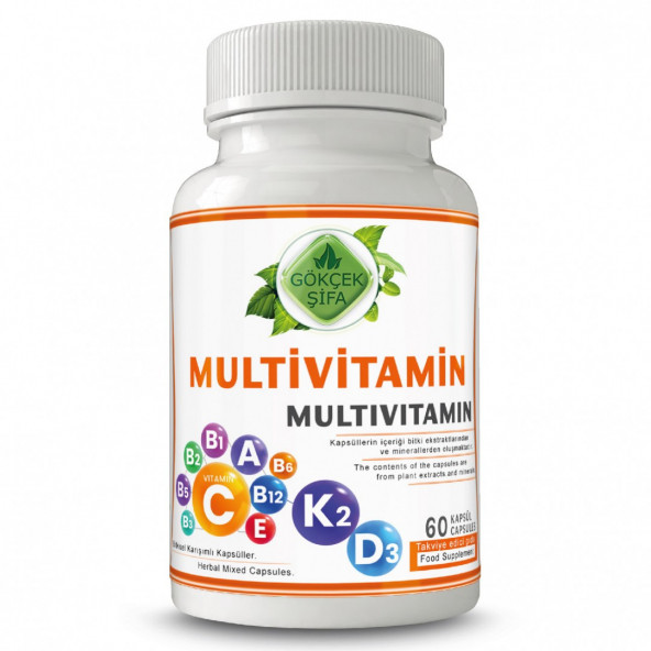 Multivitamin 1000 mg 60 Kapsül