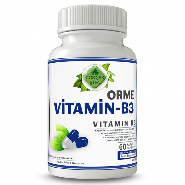 Orme Vitamin-B3 1000 mg 60 Kapsül