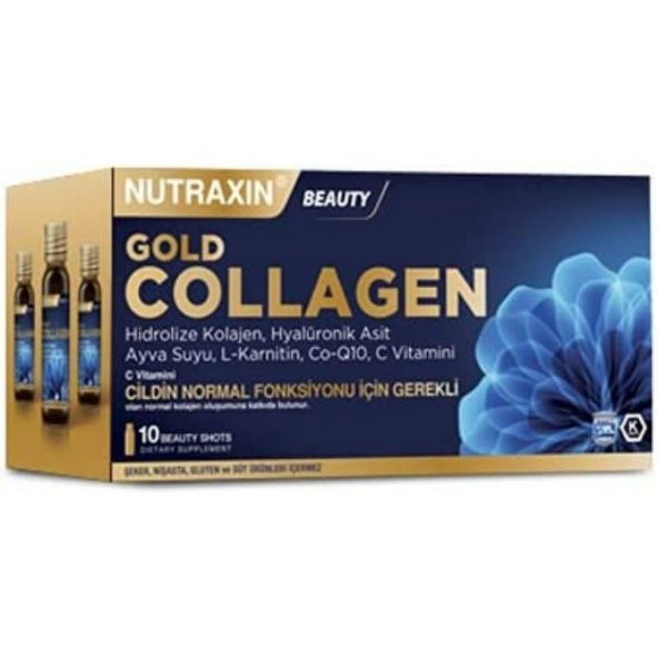 Nutraxin Beauty Gold Kollajen 10 x 50 ml