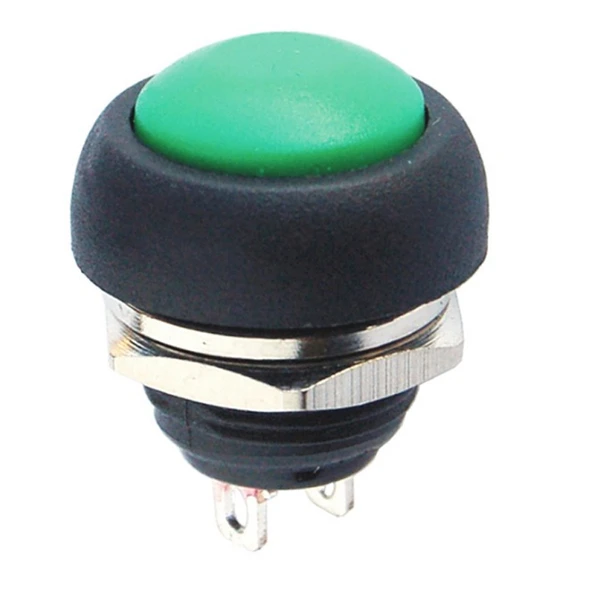 YUVARLAK 12MM BUTON (PBS33B)(IC-184)