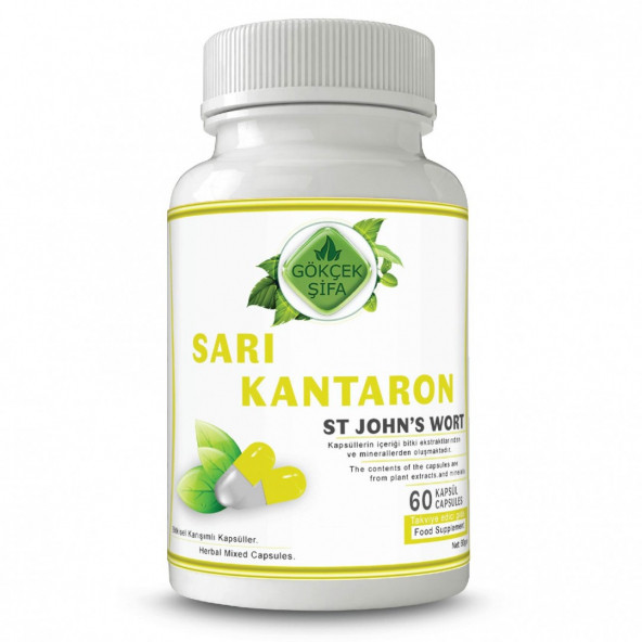 Sarı Kantaron 1000 mg 60 Kapsül