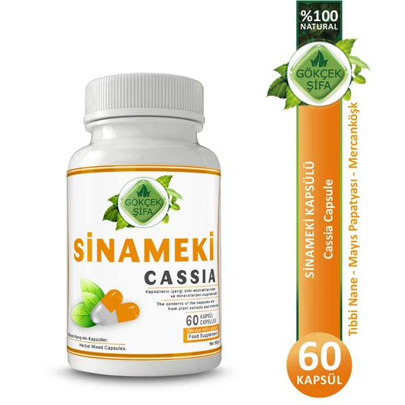 Sinameki Kapsül (Senna Capsule) 60 Adet ürün görseli 1