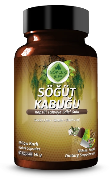 Söğüt Kapsül (WİLLOW CAPSULE) 60 Adet ürün görseli 1