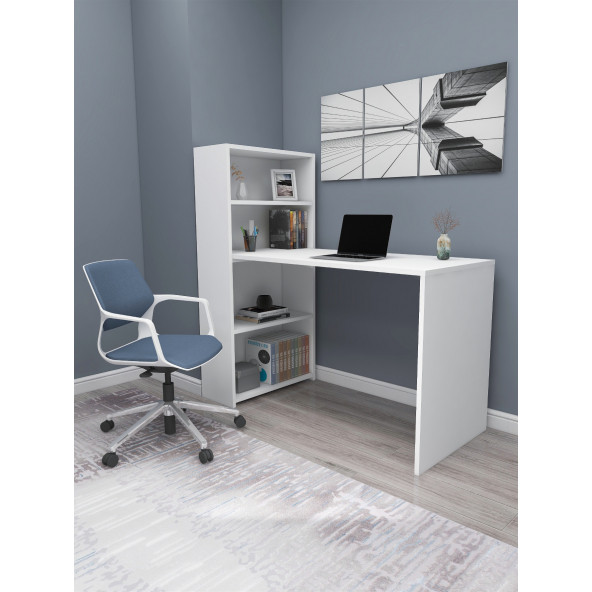 Çalışma Masası Kitaplıklı Ders Çalışma Masası Kitaplık - 3