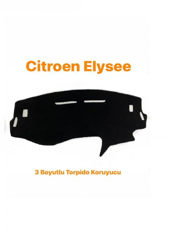 CİTROEN ELYSEE 3 BOYUTLU VİP DERİ TORPİDO ÖRTÜSÜ