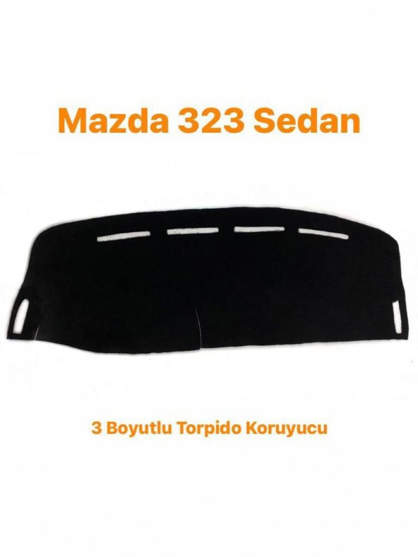 MAZDA 323 SEDAN 3 BOYUTLU VİP DERİ TORPİDO ÖRTÜSÜ ürün görseli