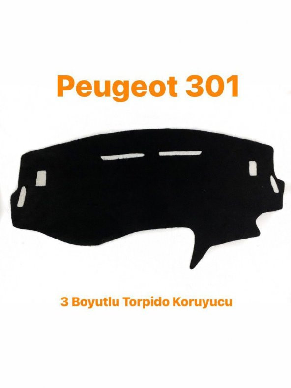 PEUGEOT 301 3 BOYUTLU HALİ TORPİDO KORUYUCU ürün görseli