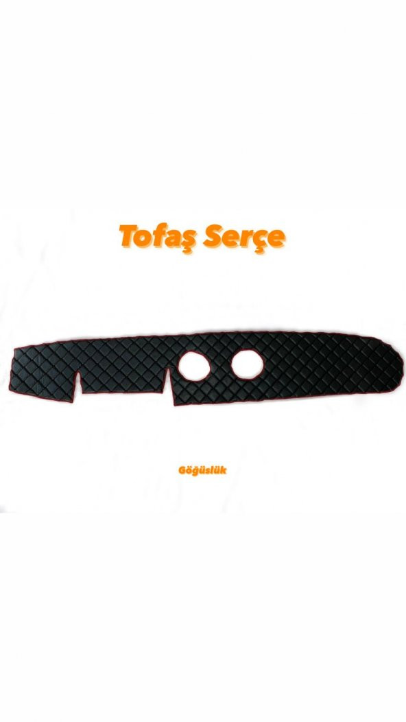 TOFAŞ SERÇE DERİ KAPİTONE TORPİDO KORUYUCU ÖRTÜ - 1